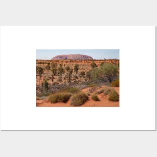 Uluru in the Outback Posters and Art